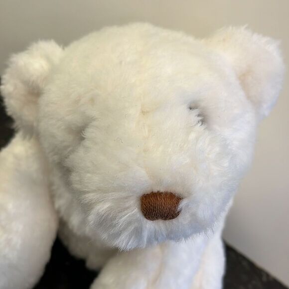 Gund White Crummpet Bear #15013. Size 11” - Picture 2 of 9